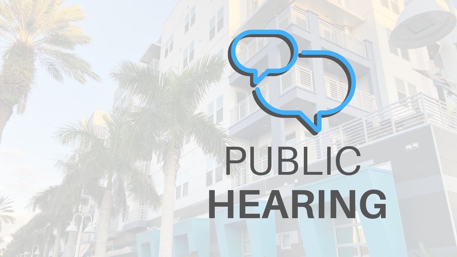 Public Hearing