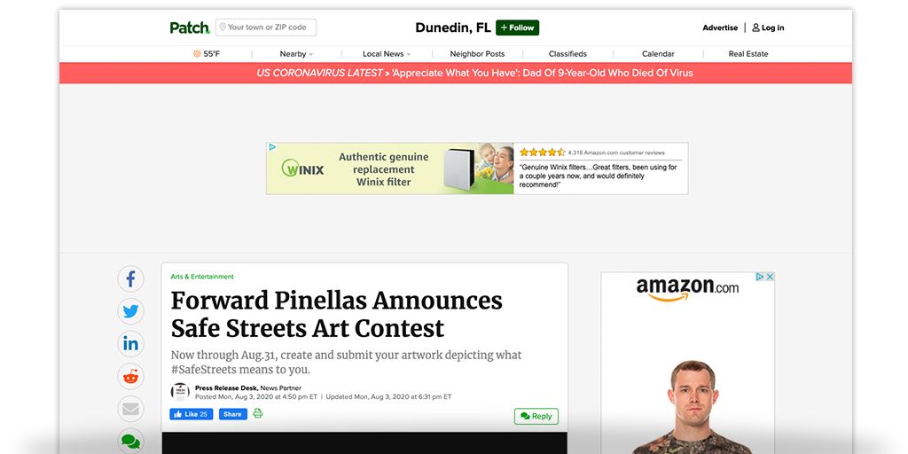 Forward Pinellas Art Contest