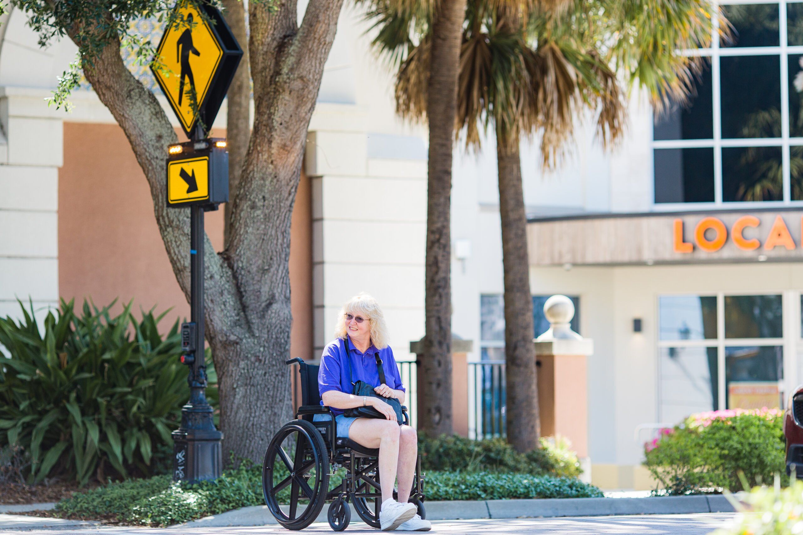 woman in wheelchair