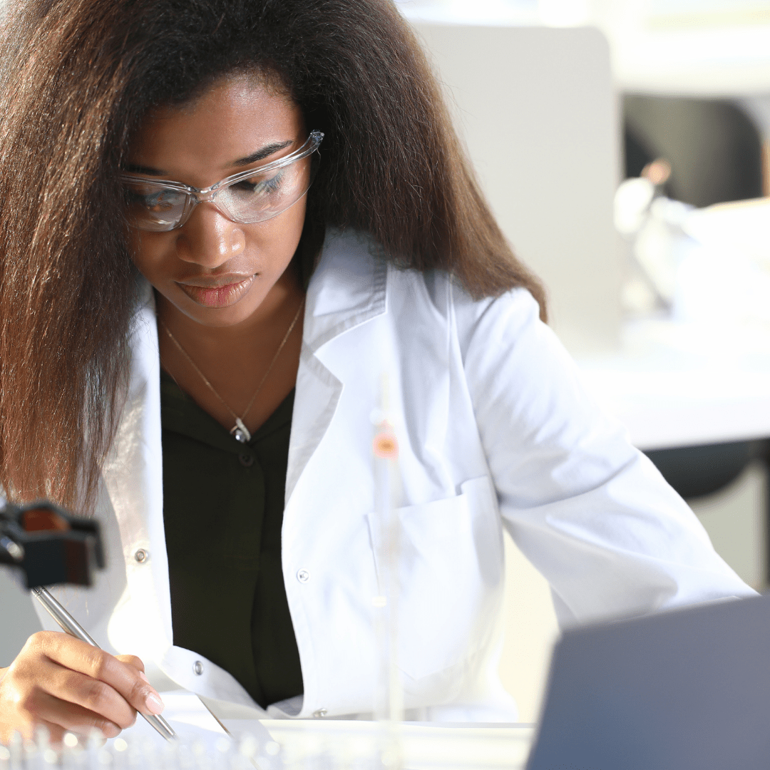 black woman chemist
