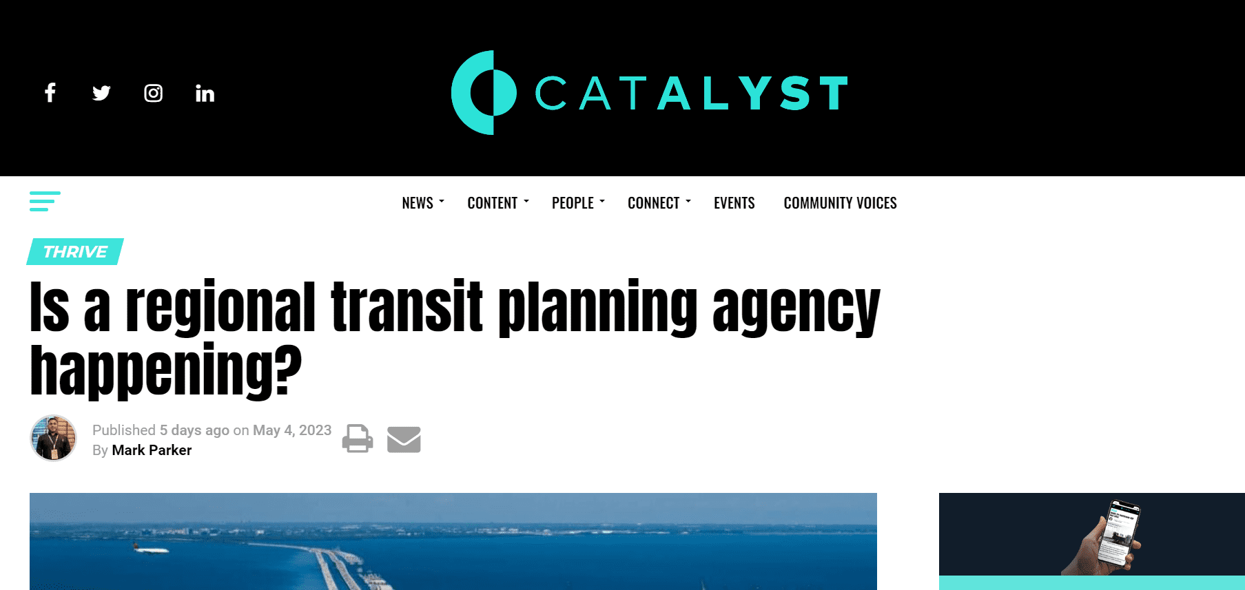 is a regional transit
